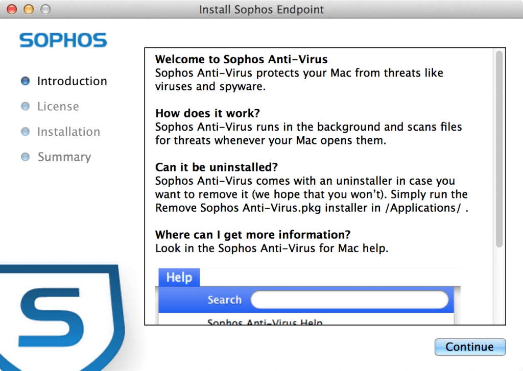 Sophos Home for mac