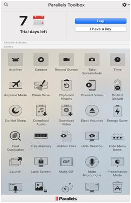 Parallels Toolbox