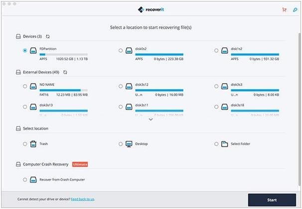 Wondershare Recoverit Data Recovery