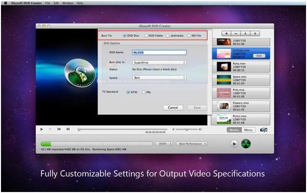 iSkysoft DVD Creator