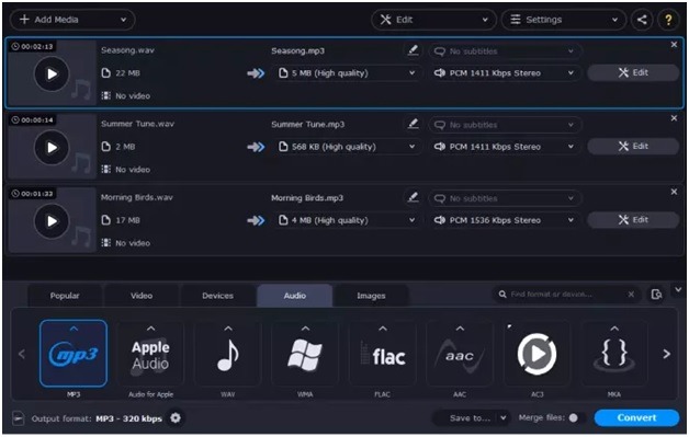 Movavi Audio Converter