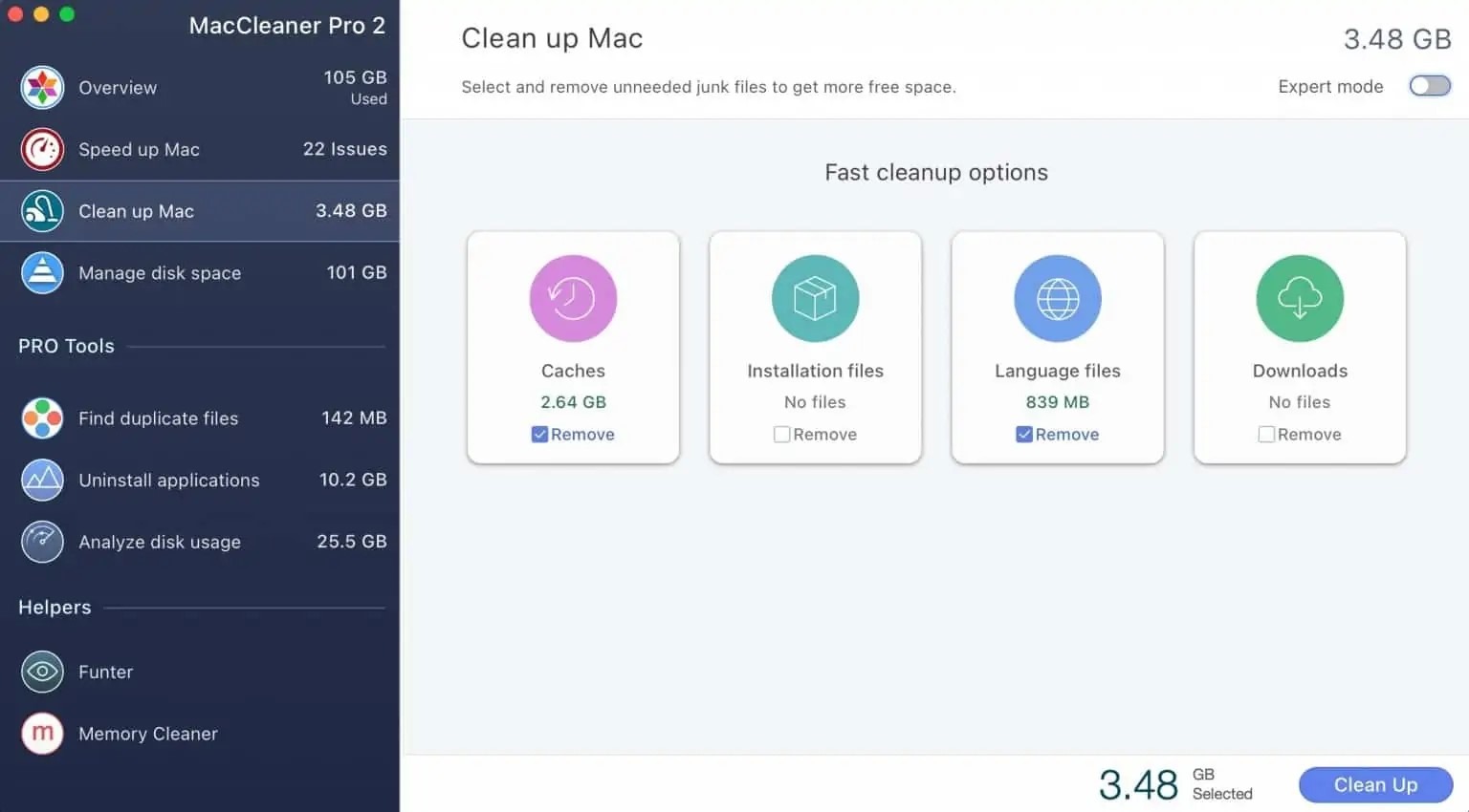 clean up mac