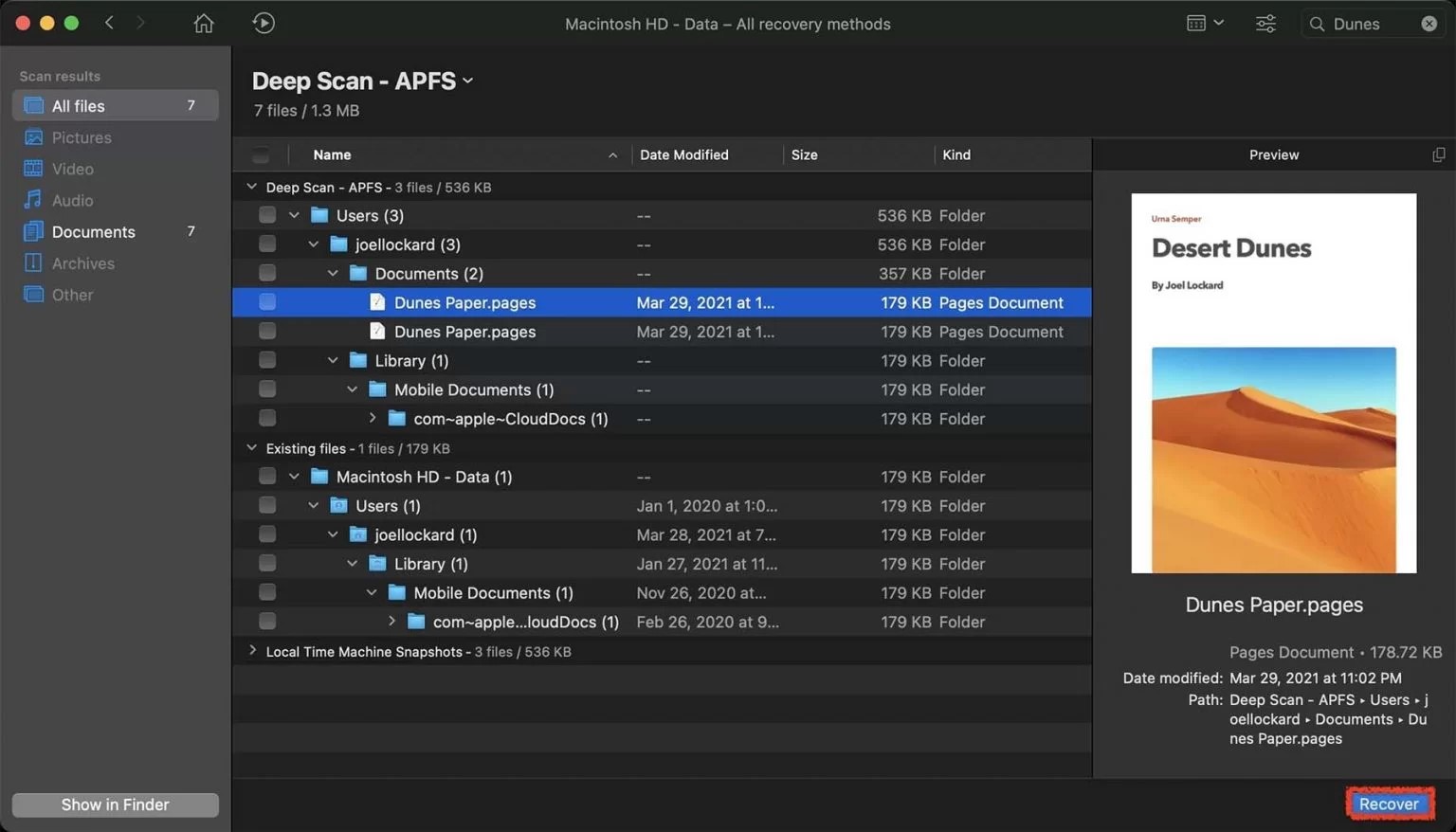 Disk Drill for Mac