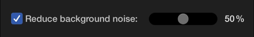 reduce noise