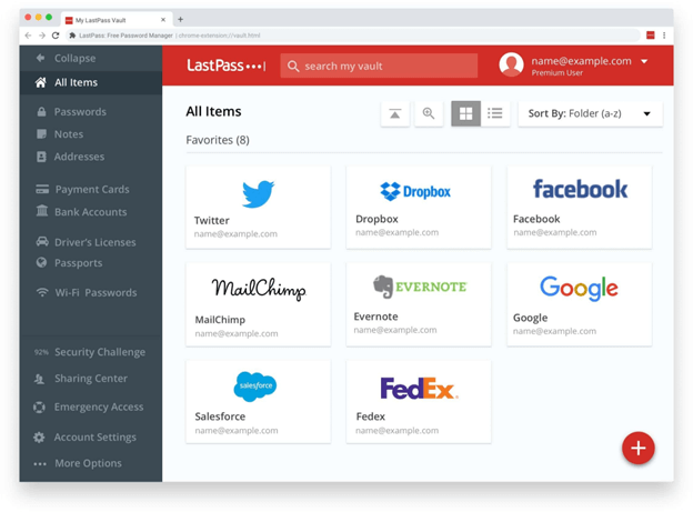 Lastpass - Mac Password Manager App