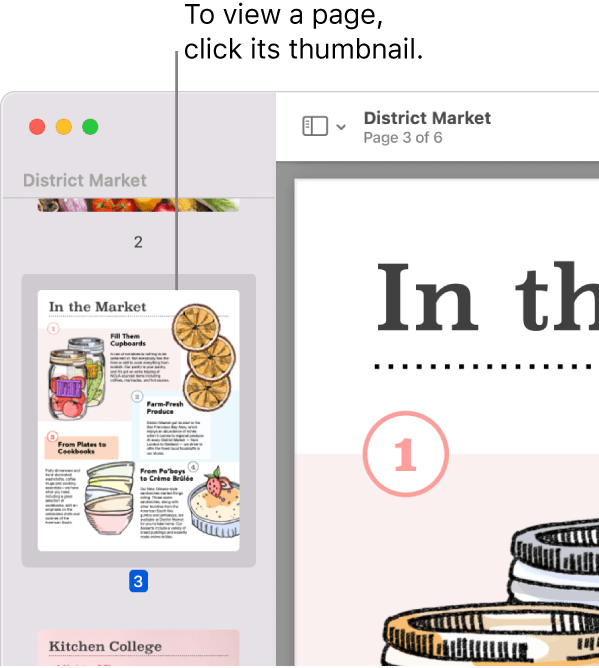 PDF to Word using Thumbnail