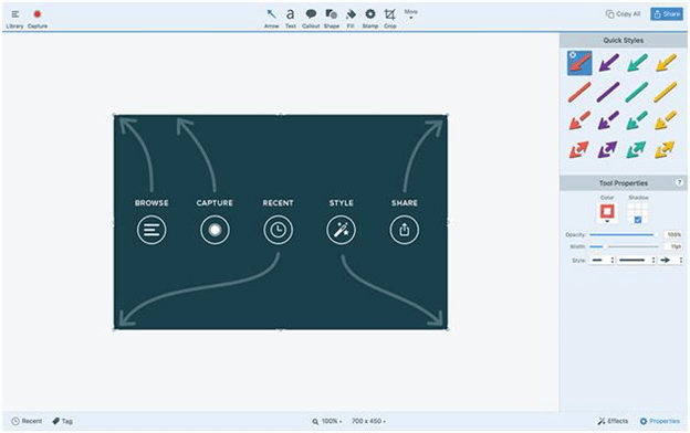 Snagit - Take Scrolling Screenshot on Mac