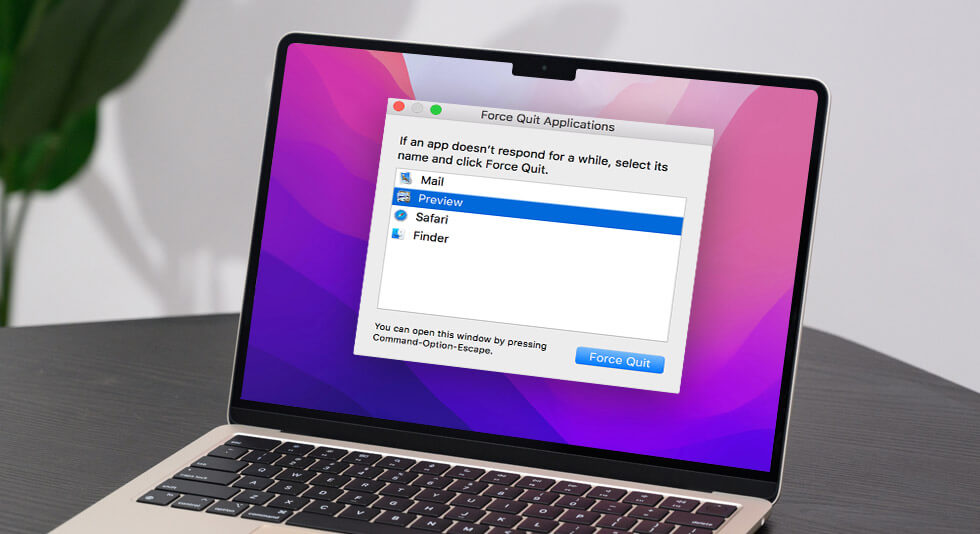 How to Force Quit Application on Mac