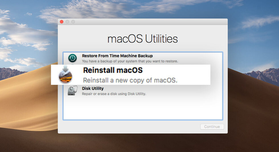 How to reinstall Macos Without losing Data