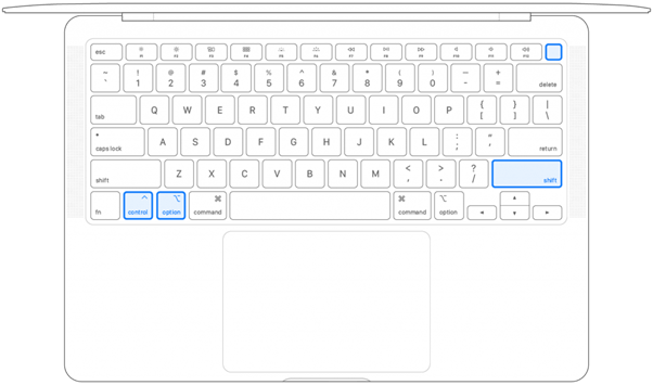 Shortcut to Shut Down Mac