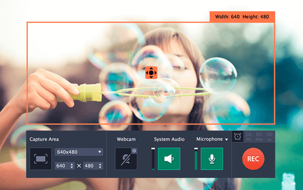 Movavi Screen Recorder - Snipping Tool