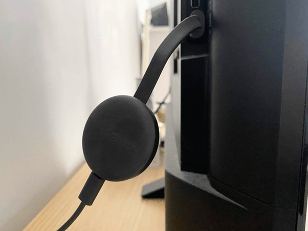 Plugged in Chromecast to Any Device