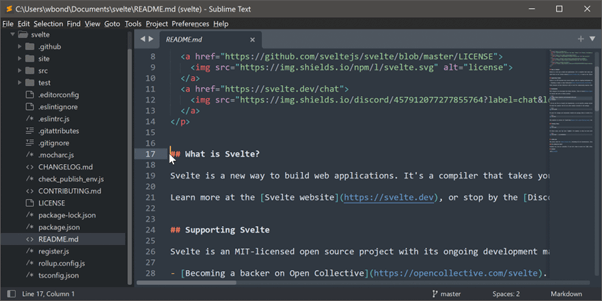 Sublime Text - Notepad++ Alternatives For mac