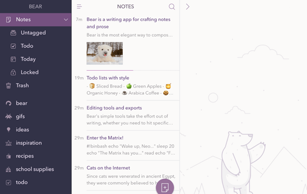 Bear - Productivity Apps