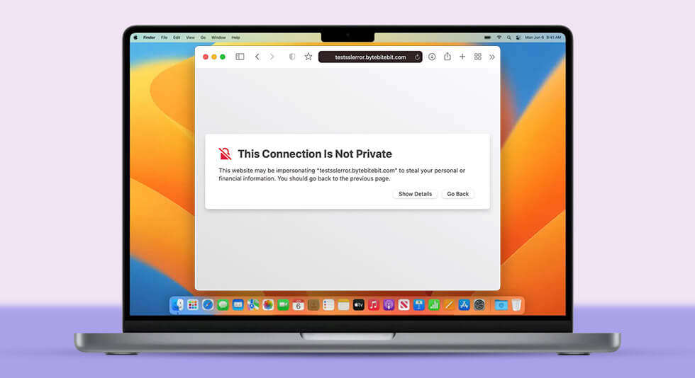 How to Fix Your Connection is Not Private Error on mac