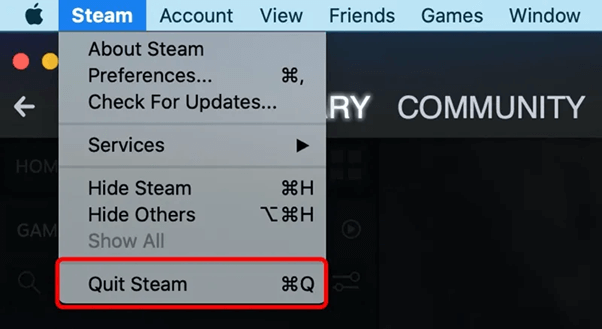 Quit Steam