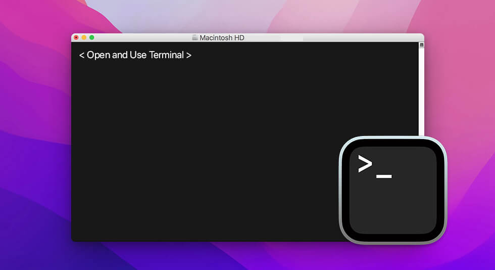 How to open and use terminal on Mac