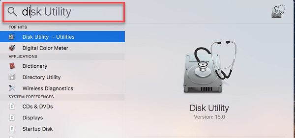 Disk Utility