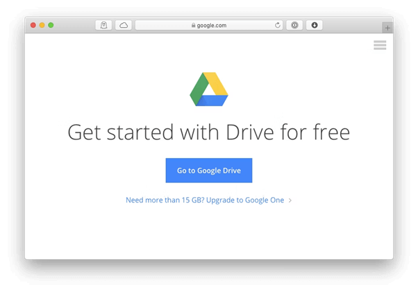 Google Drive for free