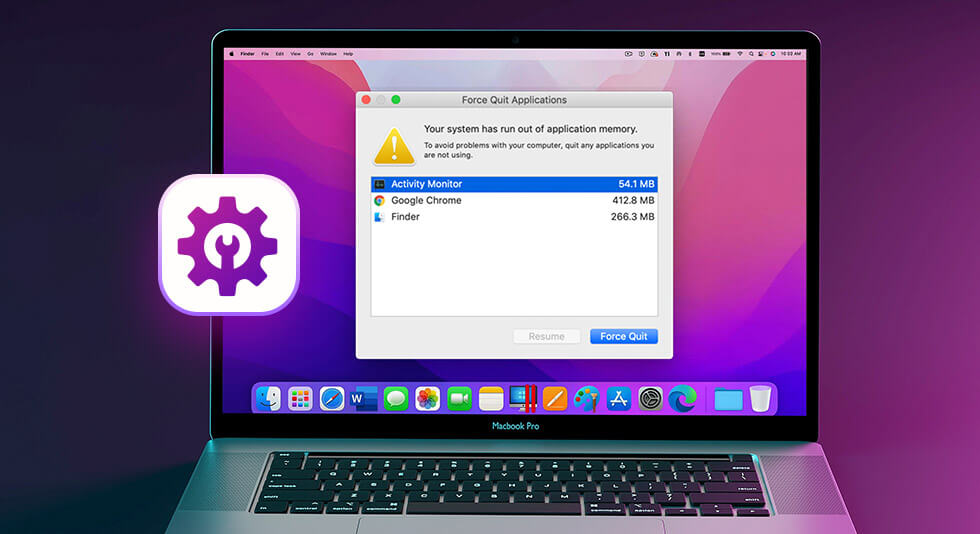 How to fix your system has run out of application memory mac error