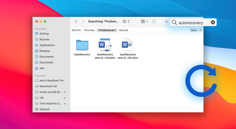 How to recover unsaved word document on mac