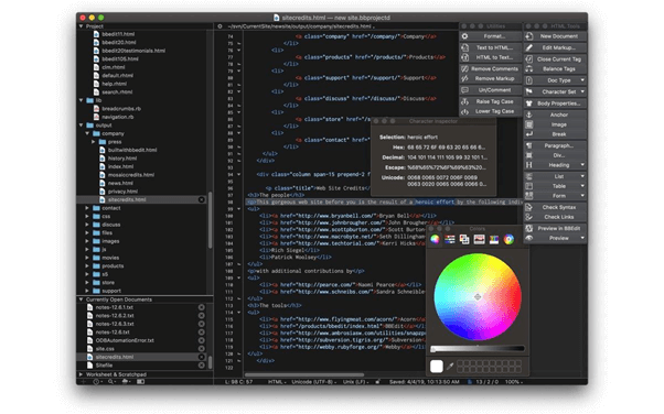 BBEdit 14 - Text Editors for mac