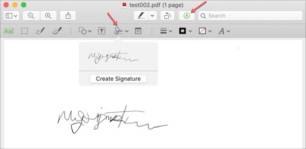 Create Signature