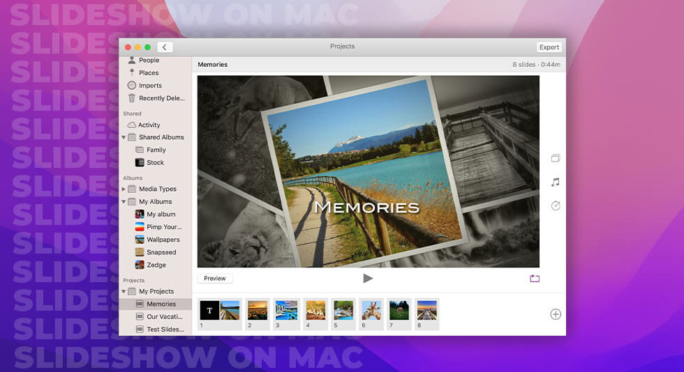 How to Make a Slideshow on Mac