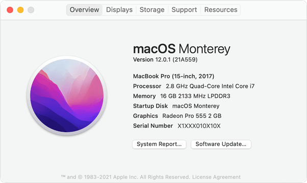 Macos Monterey