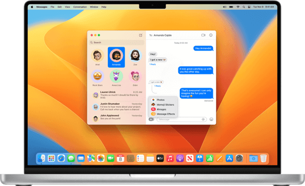 iMessage on mac