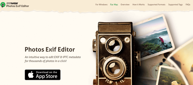 Photos Exif Editor For mac