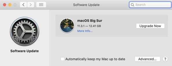 Update macOS