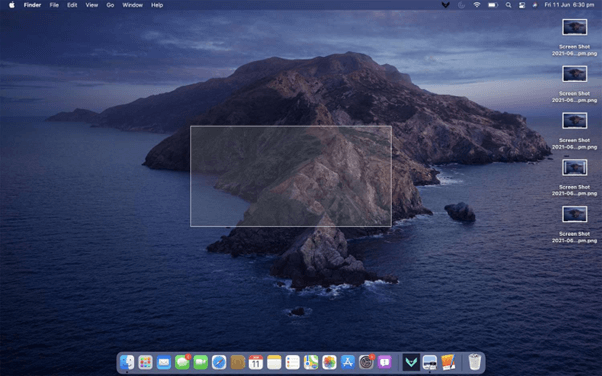 how to crop print screen on Mac