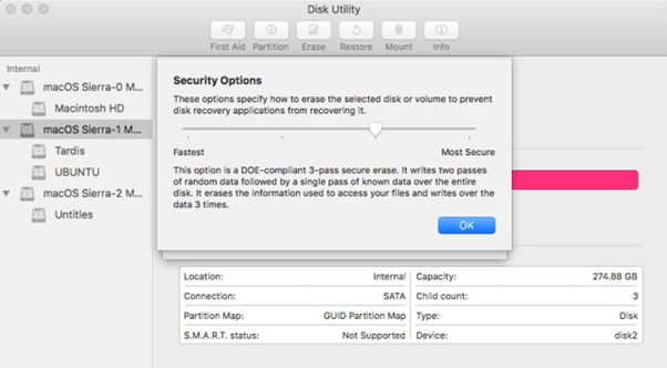 reformat external hard drive Mac