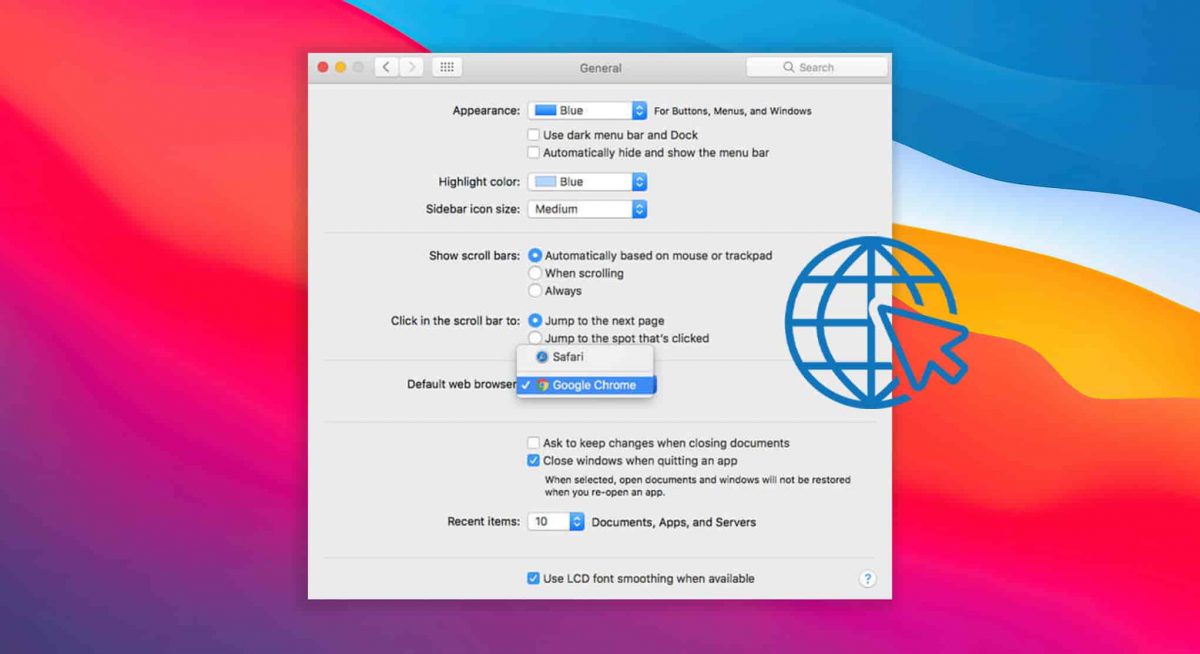 Change Default Browser on Mac